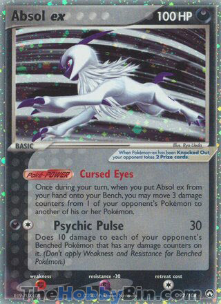 Absol ex EX Power Keepers Ultra Rare #92/108