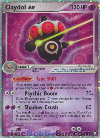 0093 Claydol ex Ultra Rare Power Keepers