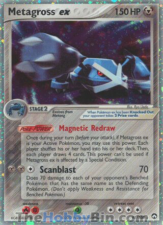 Metagross ex EX Power Keepers Ultra Rare #95/108