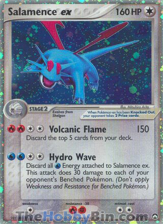 Salamence ex EX Power Keepers Ultra Rare #96/108