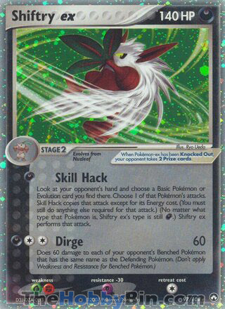0097 Shiftry ex Ultra Rare Power Keepers