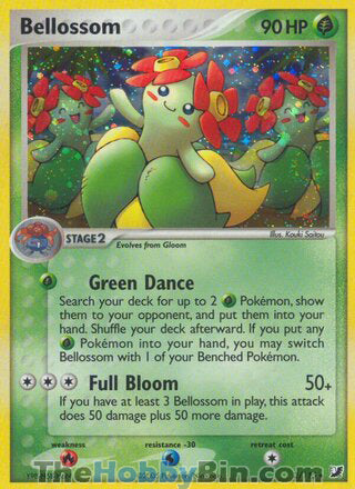 Bellossom EX Unseen Forces Holo Rare #3/115