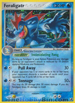 Feraligatr EX Unseen Forces Holo Rare #4/115