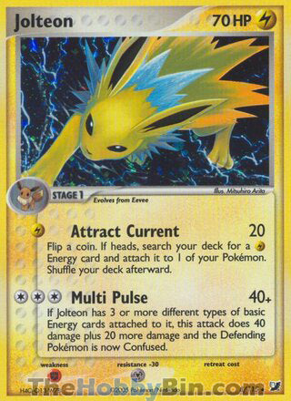 Jolteon EX Unseen Forces Holo Rare #8/115