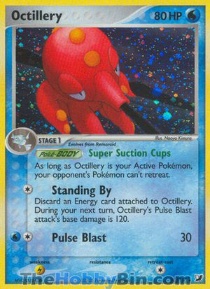 0010 Octillery Holo Rare Unseen Forces