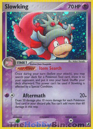 Slowking EX Unseen Forces Holo Rare #14/115