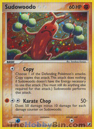 0015 Sudowoodo Holo Rare Unseen Forces
