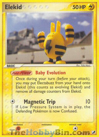 Elekid #23/115 Rare - EX Unseen Forces Pokemon card