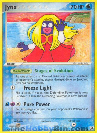 Jynx EX Unseen Forces Rare #28/115