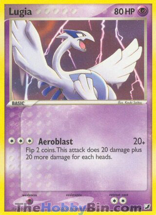 Lugia EX Unseen Forces Rare #29/115