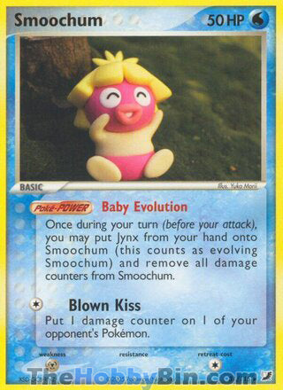 Smoochum EX Unseen Forces Rare #31/115