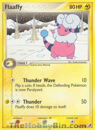 Flaaffy #56/115 Common - EX Unseen Forces Pokemon card
