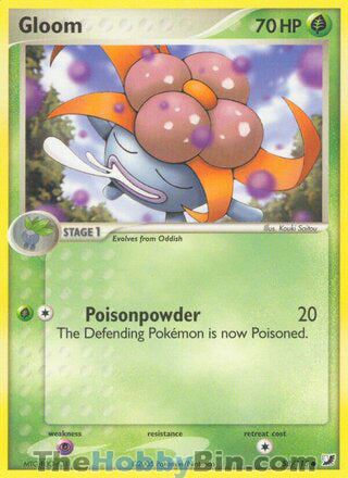 Gloom #58/115 Common - EX Unseen Forces Pokemon card
