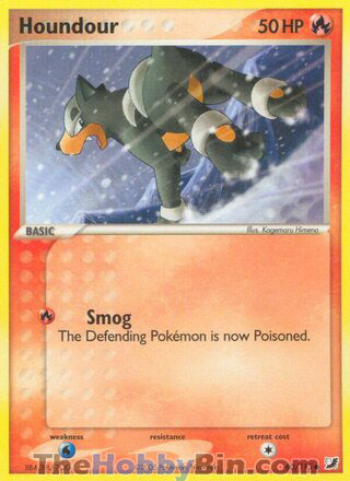 Houndour #60/115 Common - EX Unseen Forces Pokemon card