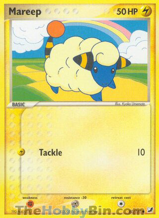 Mareep #62/115 Common - EX Unseen Forces Pokemon card