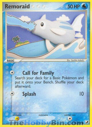Remoraid #71/115 Common - EX Unseen Forces Pokemon card