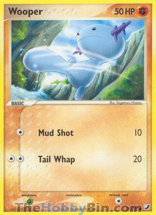 Wooper #79/115 Common - EX Unseen Forces Pokemon card
