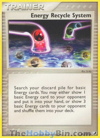 Energy Recycle System #81/115 Uncommon - EX Unseen Forces Pokemon card