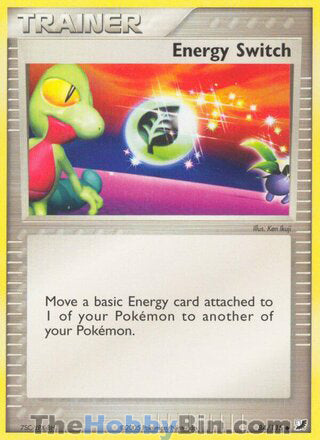 Energy Switch #84/115 Uncommon - EX Unseen Forces Pokemon card