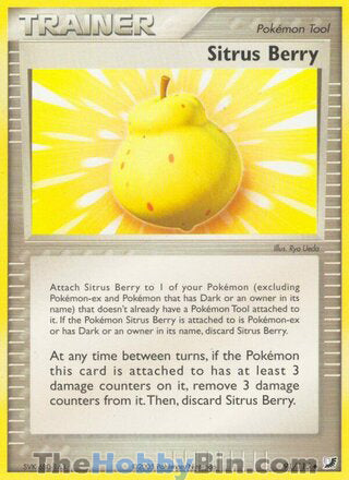 Sitrus Berry #91/115 Uncommon - EX Unseen Forces Pokemon card