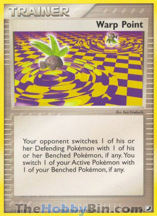 Warp Point #93/115 Uncommon - EX Unseen Forces Pokemon card