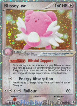 Blissey ex EX Unseen Forces Ultra Rare #101/115