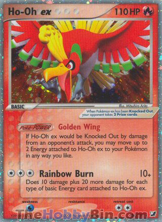 Ho-Oh ex EX Unseen Forces Ultra Rare #104/115