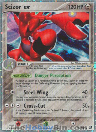 Scizor ex EX Unseen Forces Ultra Rare #108/115