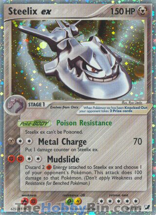 Steelix ex #109/115 Ultra Rare - EX Unseen Forces Pokemon card