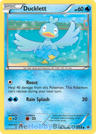 Ducklett Emerging Powers Common #26/98