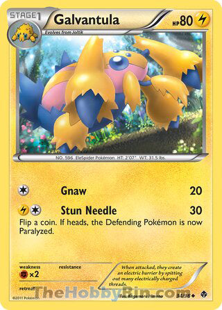 Galvantula Emerging Powers Uncommon #34/98