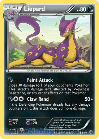 0065 Liepard Rare Emerging Powers