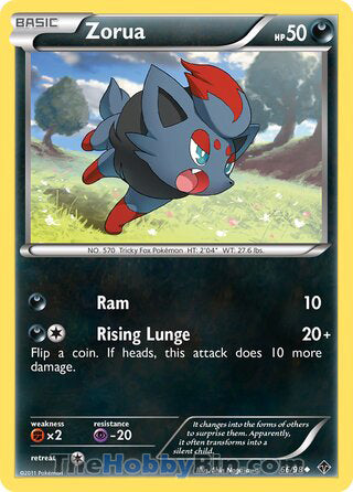 Zorua Emerging Powers Common #66/98