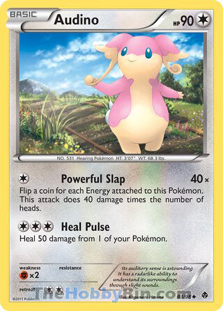 Audino Emerging Powers Uncommon #83/98