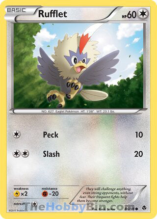 Rufflet Emerging Powers Common #86/98