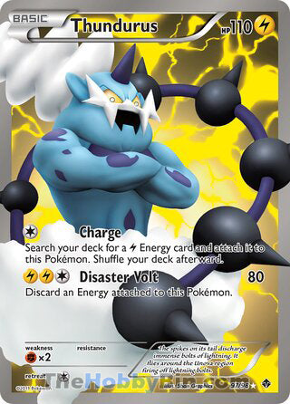 Thundurus Emerging Powers Ultra Rare #97/98