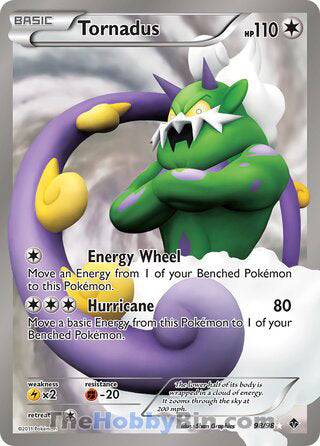 Tornadus Emerging Powers Ultra Rare #98/98