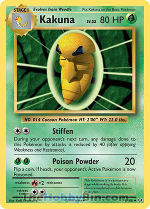 0006 Kakuna Uncommon Evolutions