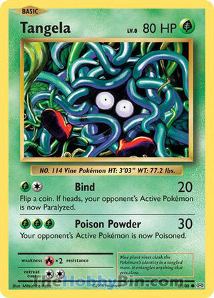 0008 Tangela Common Evolutions