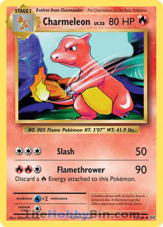 Charmeleon Evolutions Uncommon #10/108