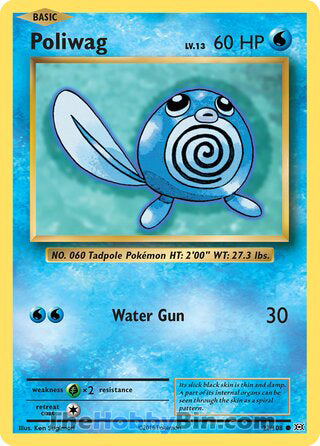 Poliwag Evolutions Common #23/108