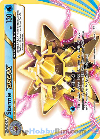 Starmie BREAK Evolutions Rare BREAK #32/108