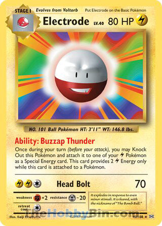 Electrode Evolutions Rare #40/108