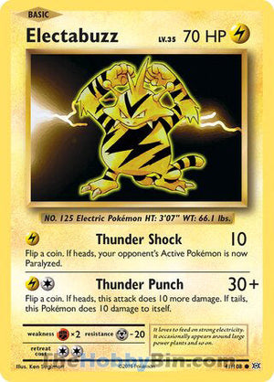0041 Electabuzz Common Evolutions