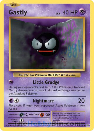 Gastly #47/108 Common - Evolutions Pokemon card