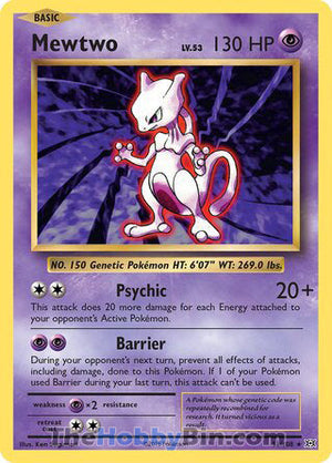 0051 Mewtwo Rare Evolutions