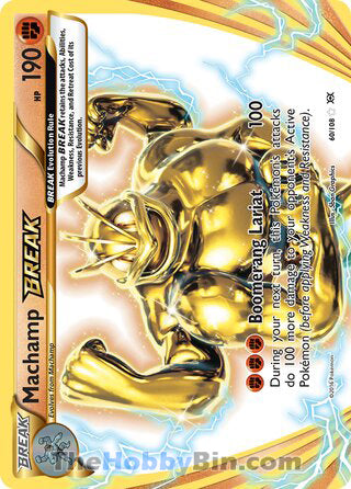 Machamp BREAK #60/108 Rare BREAK - Evolutions Pokemon card