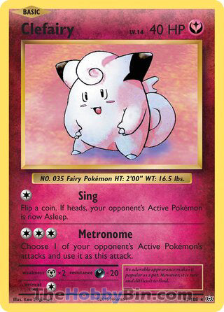 Clefairy #63/108 Holo Rare - Evolutions Pokemon card