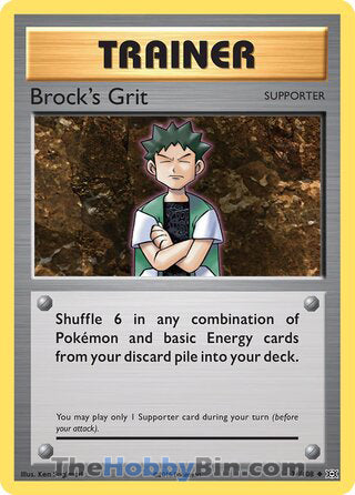 Brock's Grit #74/108 Uncommon - Evolutions Pokemon card