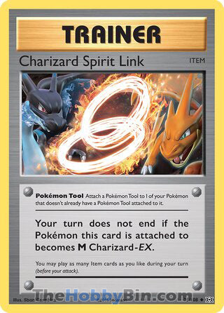 Charizard Spirit Link #75/108 Uncommon - Evolutions Pokemon card